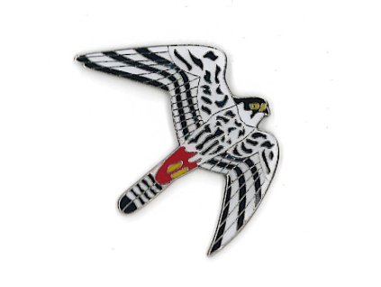 Odznáček - ostříž lesní letící