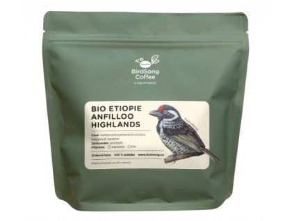 Bio káva BirdSong - Etiopie Nekemte Anifloo Highlands