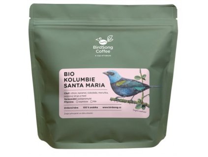 Bio káva BirdSong - Kolumbie Santa Maria