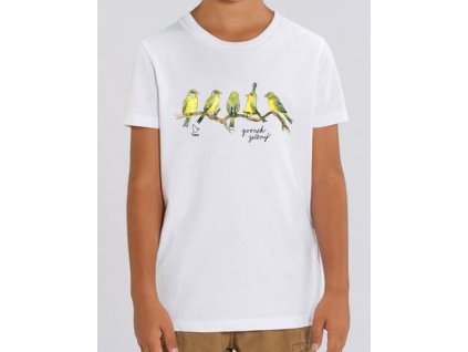 Tričko zvonek zelený - dětské (doprodej)