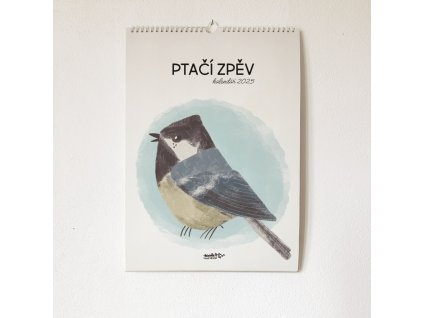 Nástěnný kalendář Ptačí zpěv 2025