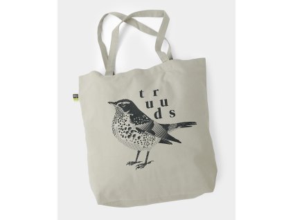 Plátěná taška Turdus šedá