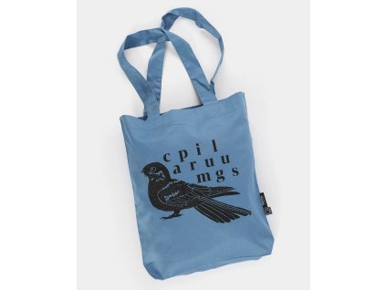 Plátěná taška Caprimulgus modrá