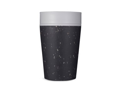 circular cup kelimek na kavu grey and white 227ml zelenadomacnost03