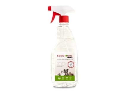 ecoliquid animal prostredek na uklid potreb pro domaci mazlicky 500ml zelenadomacnost
