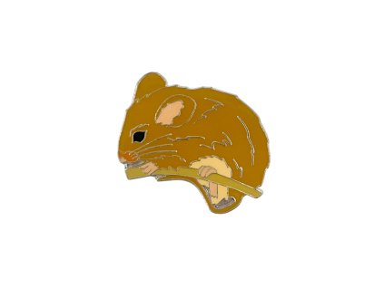 plšík s větvičkou