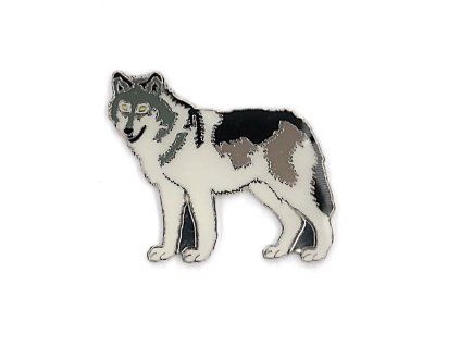 Odznáček - vlk obecný