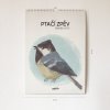 Nástěnný kalendář Ptačí zpěv 2025
