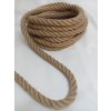 Jutové - konopné- lano stáčené