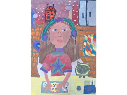 ADÉLA KYNČUK, 8 let, ZUŠ, T. Brzkové, Plzeň