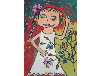 LINDA KOUDELKOVÁ, 9 let, ZUŠ, T. Brzkové, Plzeň