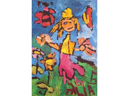 TÁLIA FIALA, 5 let, ZUŠ, T. Brzkové, Plzeň