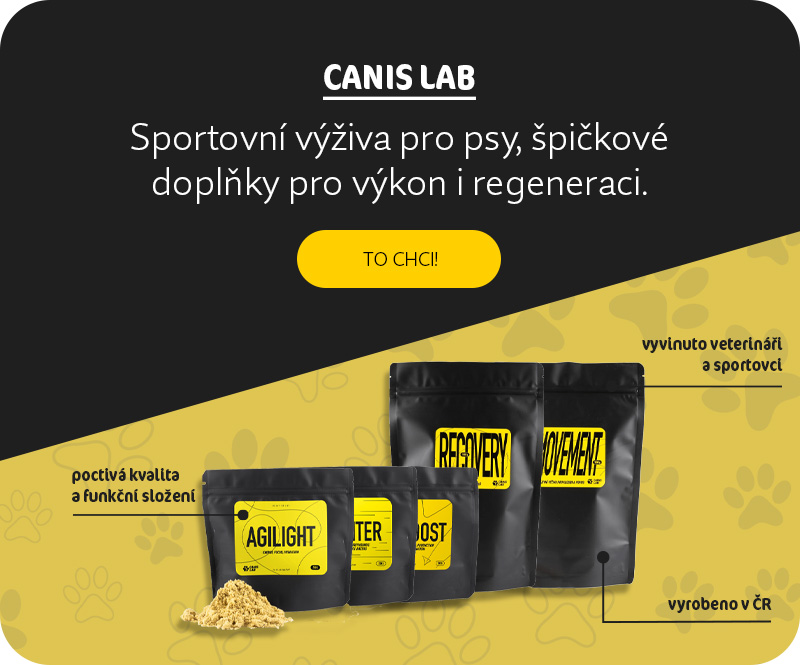 Canis Lab - prémiové doplňky pro sportující psy na Dogfitness.cz
