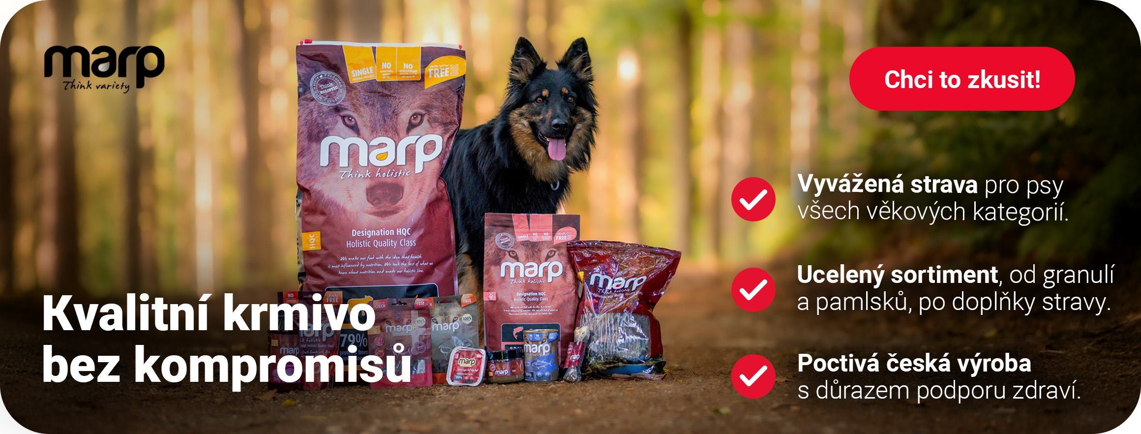 Marp - Holistická krmiva pro psy