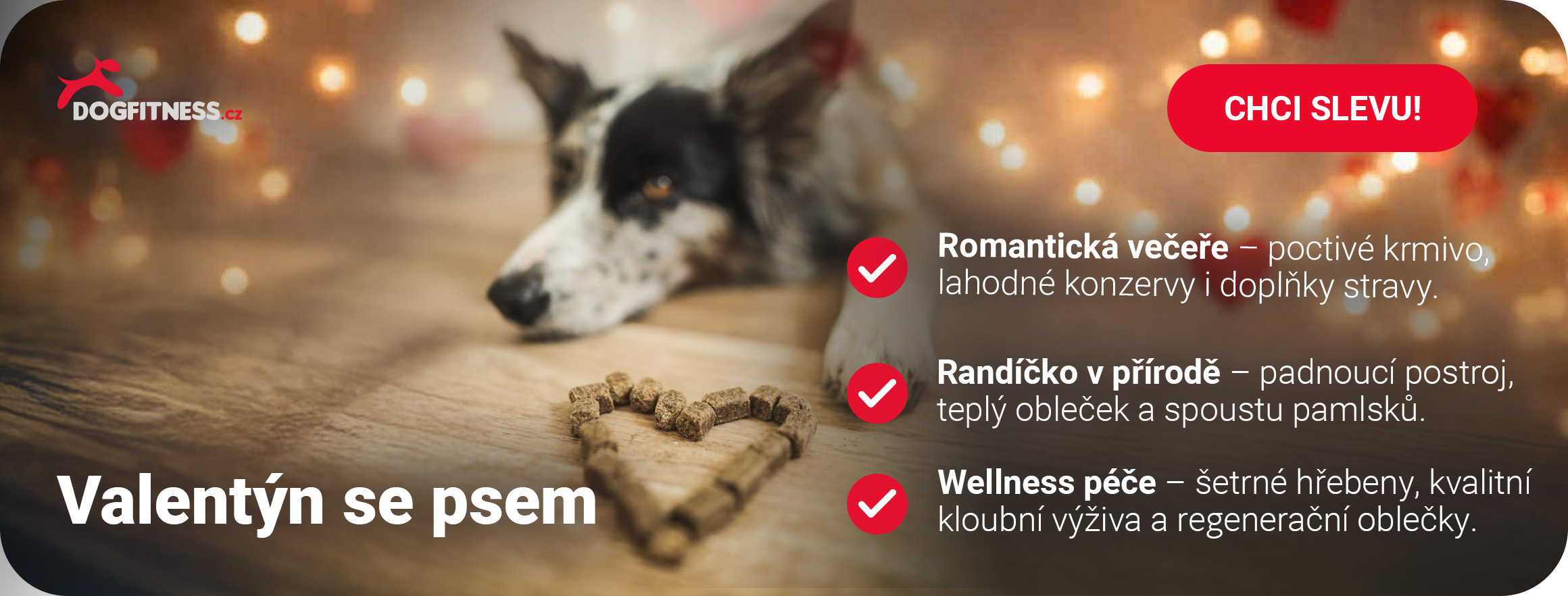 Valentýnská akce na Dogfitness.cz