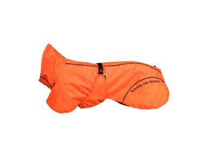 3236 BAY Rain Dog Coat, High set tail Orange 01 Web