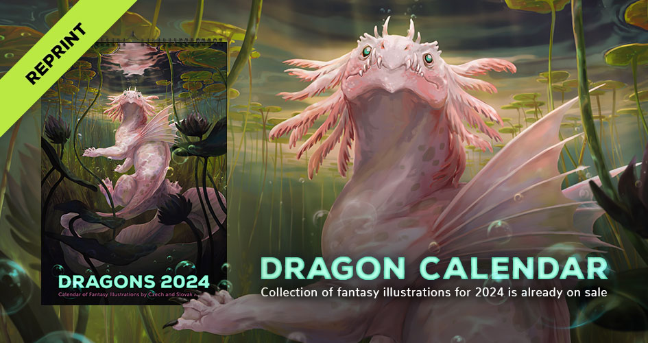 Collection of fantasy illustrations for 2024 is already on sale