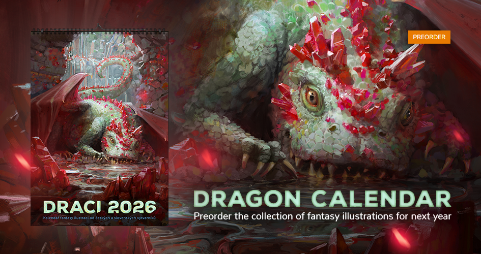 Preorder the collection of fantasy illustrations for next year