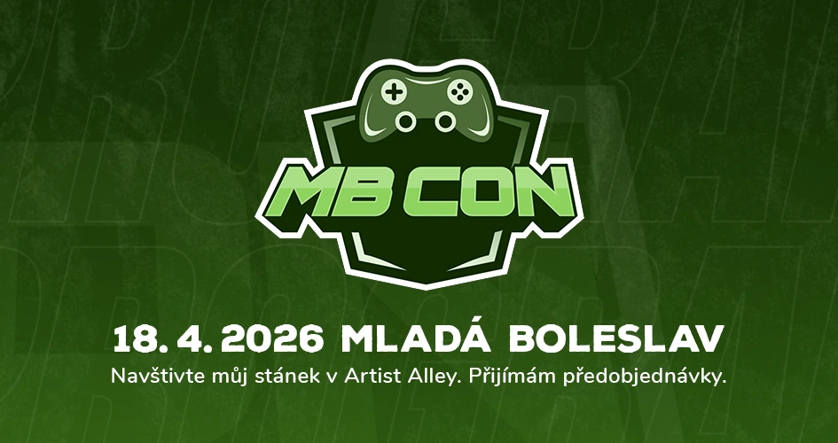 Navštivte můj stánek na MB Conu v Mladé Boleslavi