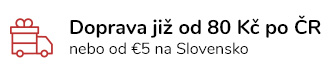 Doprava již od 75 Kč po České republice nebo od €5 na Slovensko