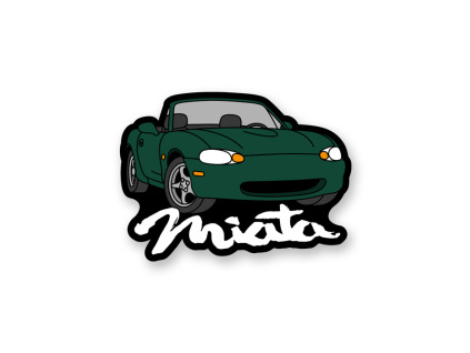 Nalepka MX 5 NB Emerald Mica