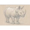 Inktober 2016/8 Rhinoceros