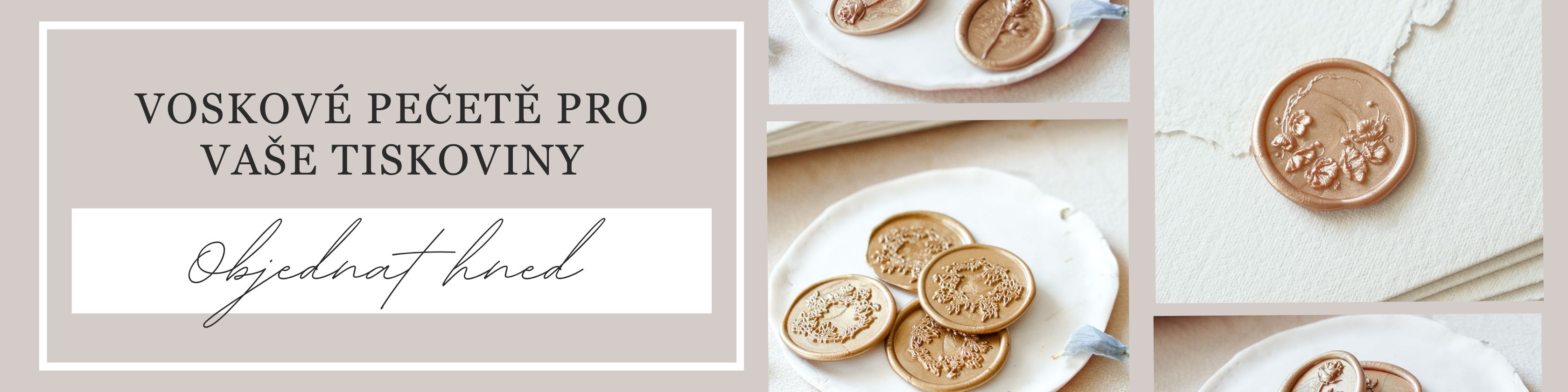 Voskové pečetě / doplňky