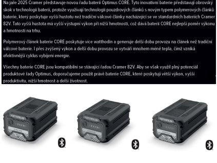 baterie core complet