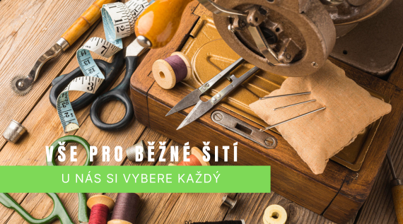 Vše pro běžné šití