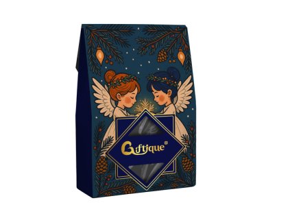 Brusinky v hořké čokoládě Vánoční andílci