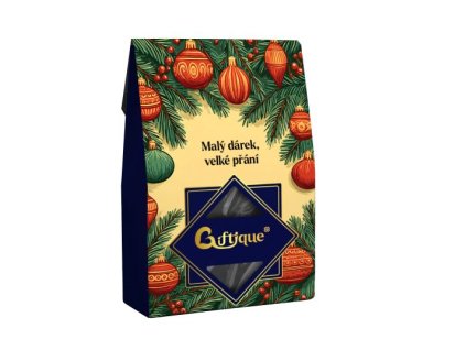 Mandle v hořké čokoládě Krabička s přáním