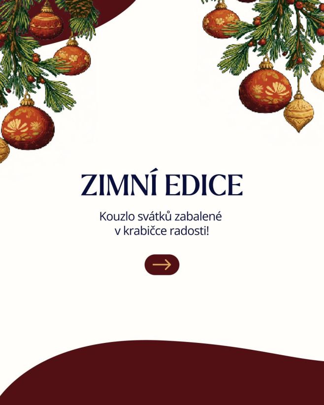 Svátky se blíží!✨ Buďte připraveni a darujte radost bez starostí s naší novou Zimní edicí! Prohlédněte si naši sváteční...