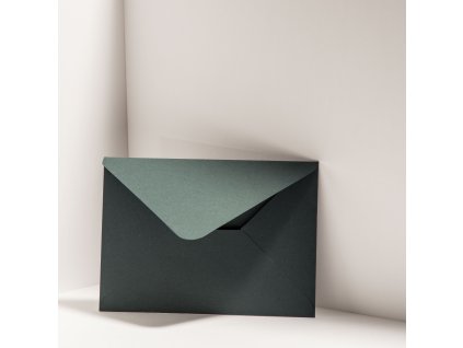 Obálka C6, Sirio Color Royal Green, 140 g, šípová klopa – 2. jakost