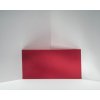 Obálka DL, PopSet Ultra Red, 120 g, klopa na kratší straně