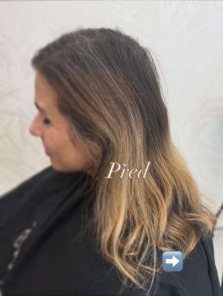 Dnes vám ukážu klientku, která mi pokaždé vykouzlí úsměv na tváři 🥰 A přesně proto miluju svoji práci ..potkávám tolik...