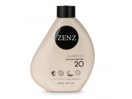 Zenz Shampoo Cactus Pure no.20 - intenzivně hydratační šampon s čistým složením