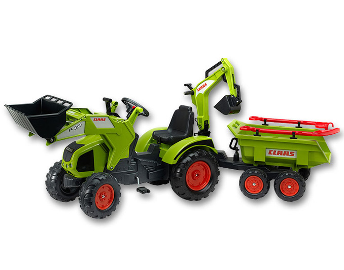 Šlapací traktor s bagrem v hodnotě 7.990,- Kč