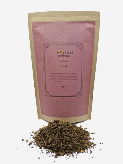 TULSI - BAZALKA INDICKÁ - INDICKÁ BYLINA – 75 g