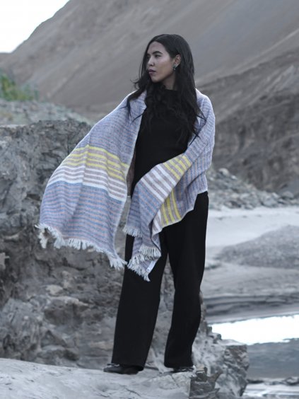 Stole - diamantové tkaní