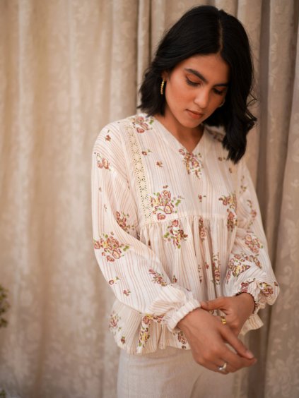 Sia Top Vintage Floral