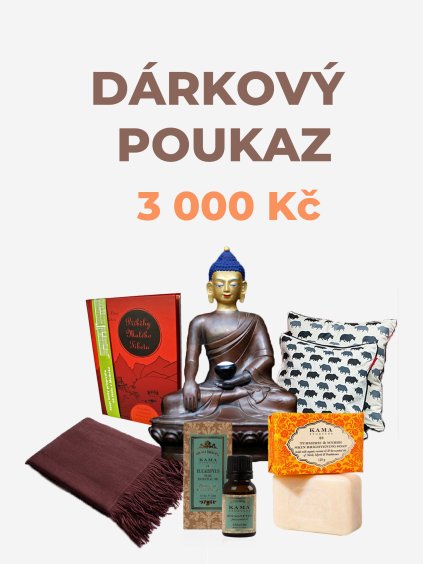Dárkový poukaz - 3 000 Kč