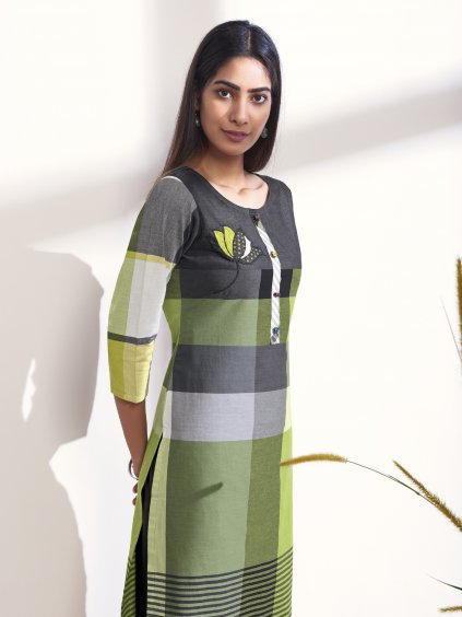 Kurti z bavlny tištěné