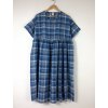 Wan cot 1 blue & white madras check