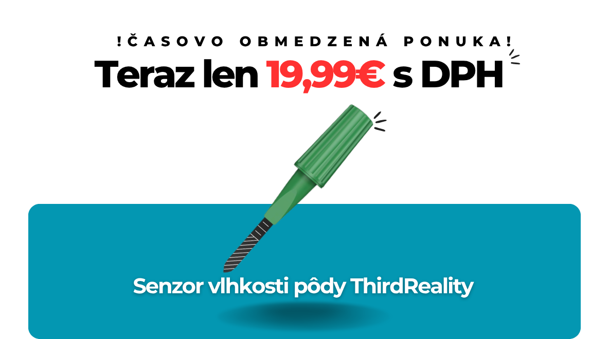 Senzor vlhkosti pôdy