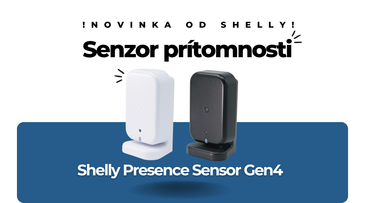 Novinka senzor prítomnosti