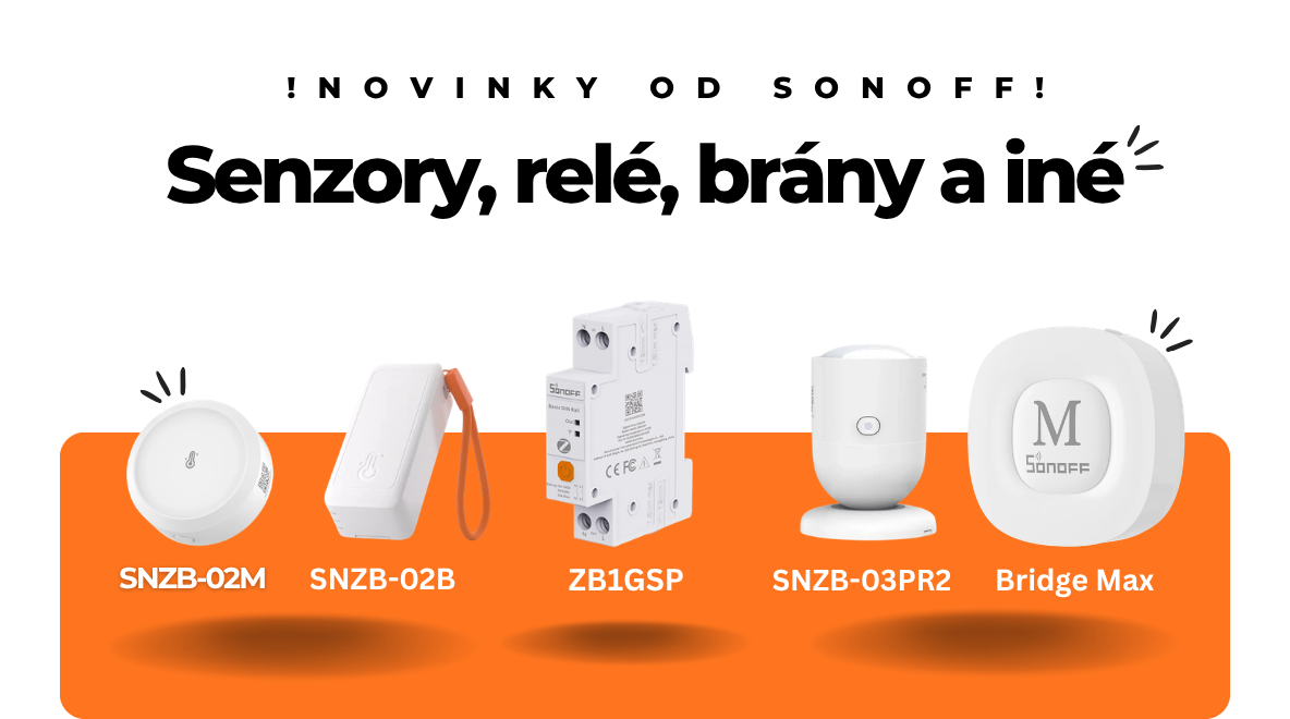 Novinky od Sonoff
