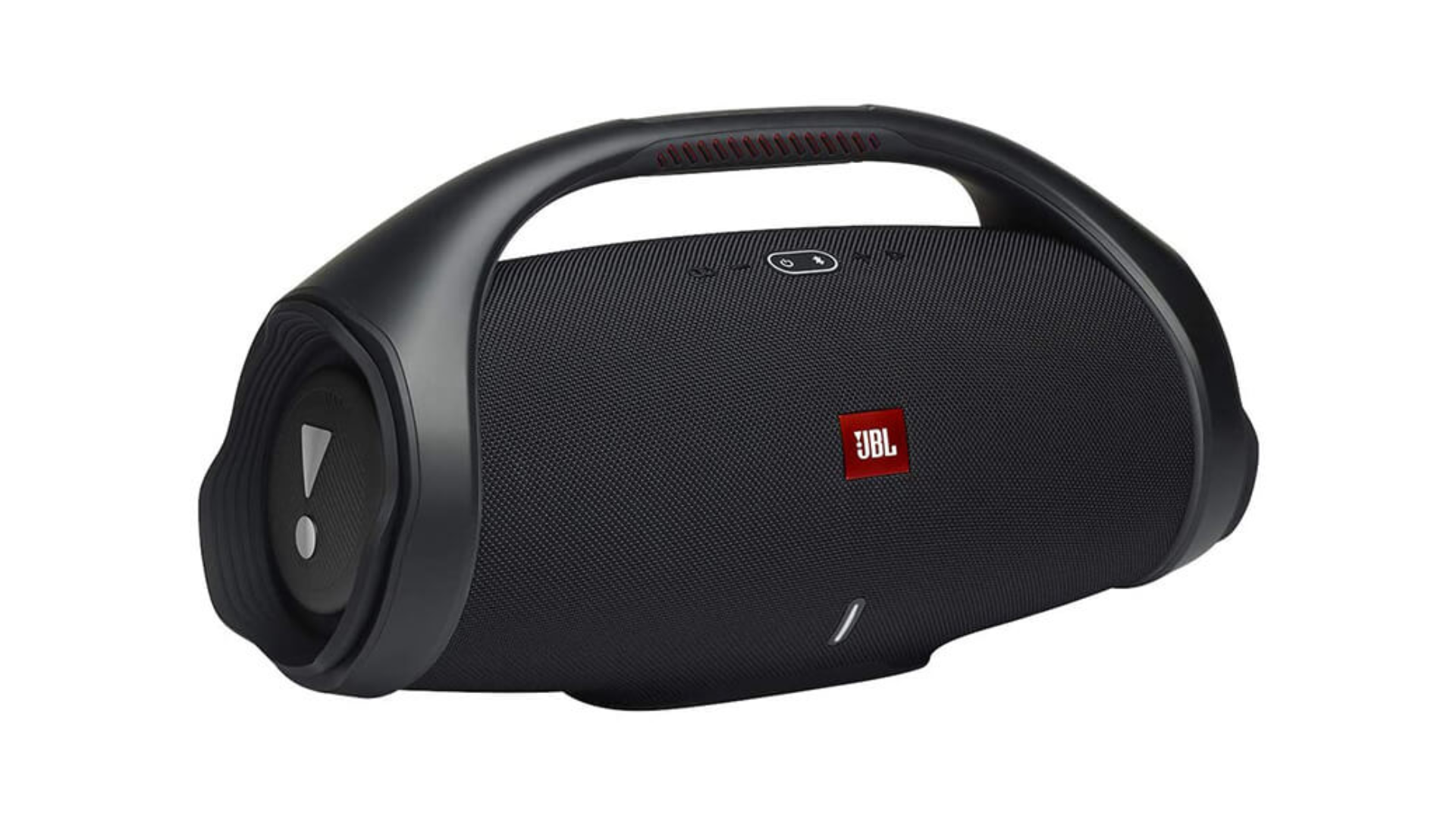 čierny reproduktor JBL Boombox