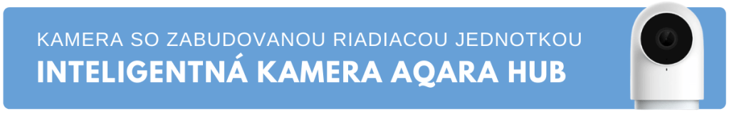 Aqara kamera a hub v jednom