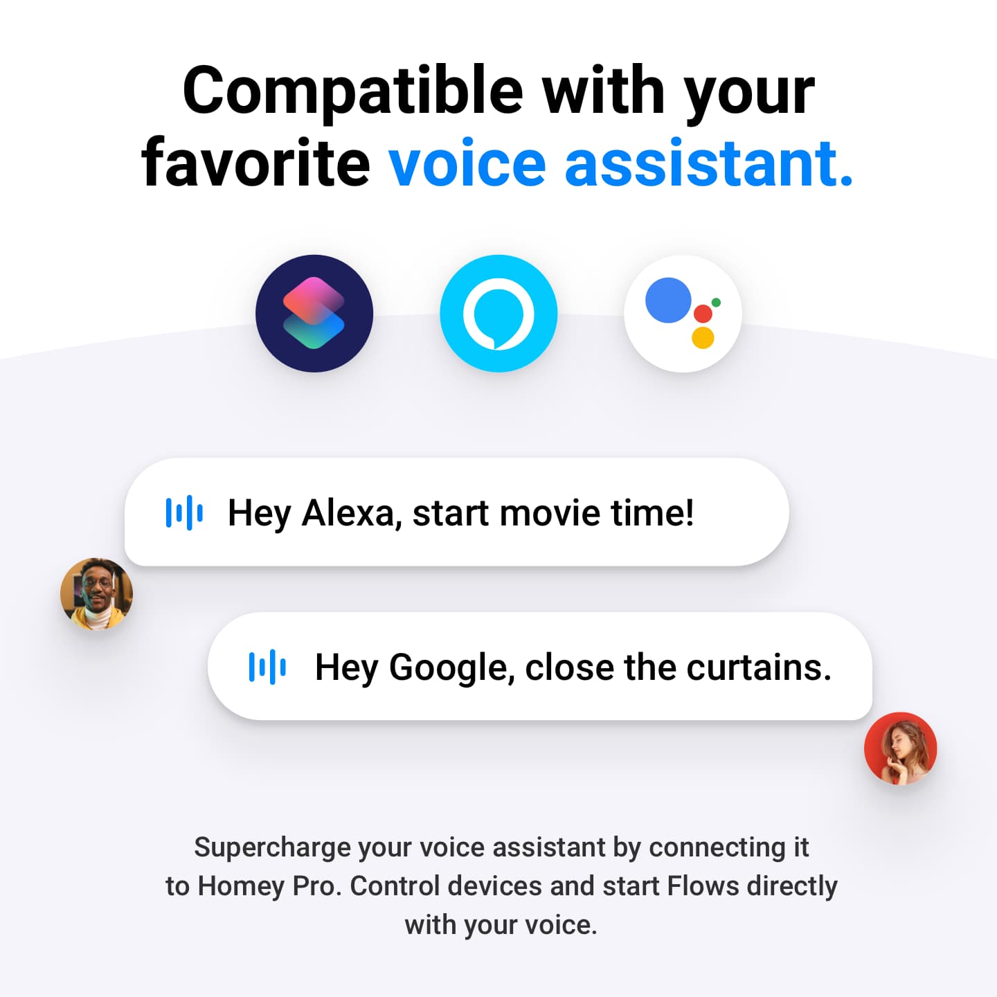 Smart home hlasové ovládanie