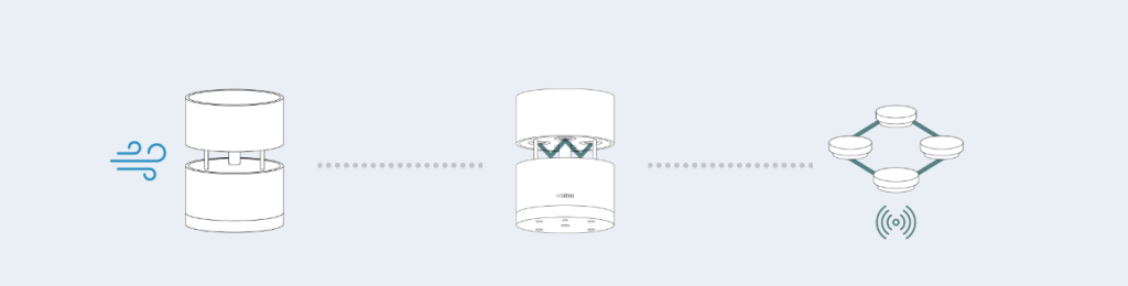 Netatmo Anemometr grafy